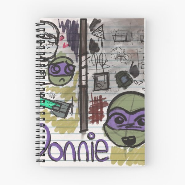 Item preview, TMNT 2012 - Donnie silly messy paper sketches designed and sold by HikikomoriCorner.