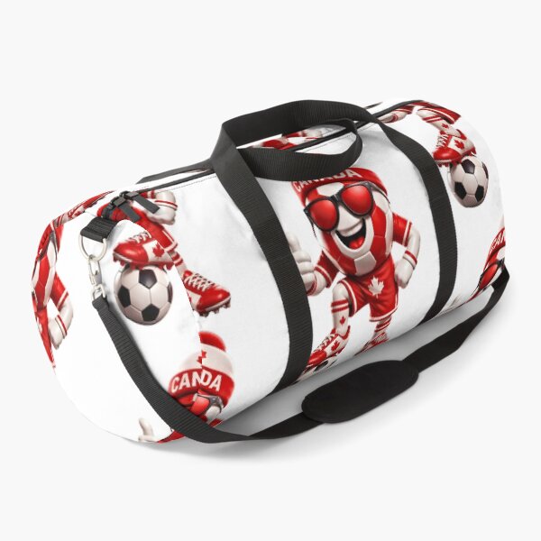 Item preview, Canada Soccer Mascot Funny Football Cartoon Graphic designed and sold by ArtSpark Studio.