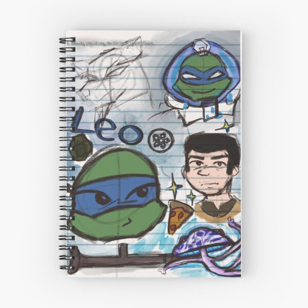 Item preview, TMNT 2012 - Leo silly messy paper sketches designed and sold by HikikomoriCorner.