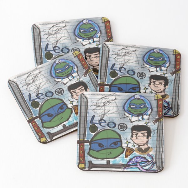Item preview, TMNT 2012 - Leo silly messy paper sketches designed and sold by HikikomoriCorner.
