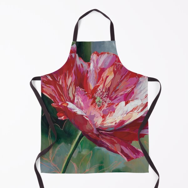 Item preview, Acrylic Red Poppy Blossom Painting designed and sold by Paolo-Bandal.