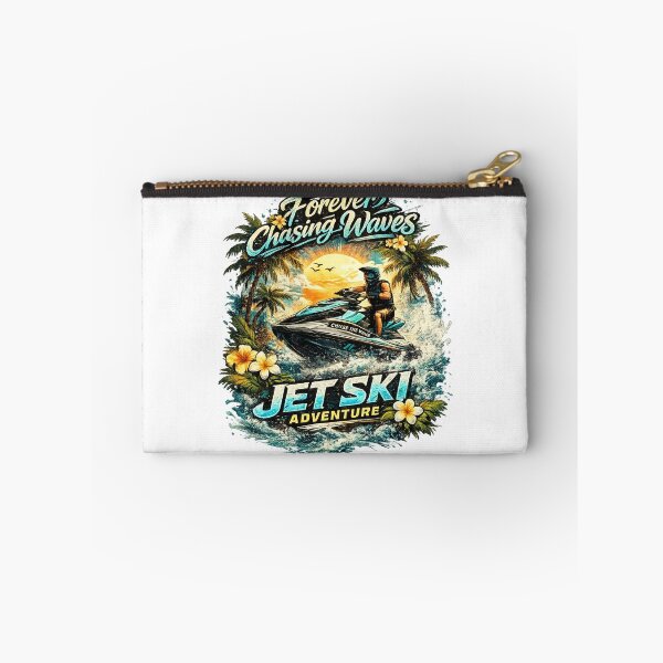 Item preview, Forever Chasing Waves Jet Ski Adventure Tropical Water Sports Graphic Tee designed and sold by Wear Sculpt.