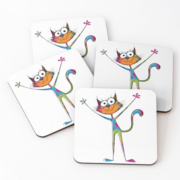Item preview, Funny Cat Just Vibing designed and sold by Retro Whimsy.