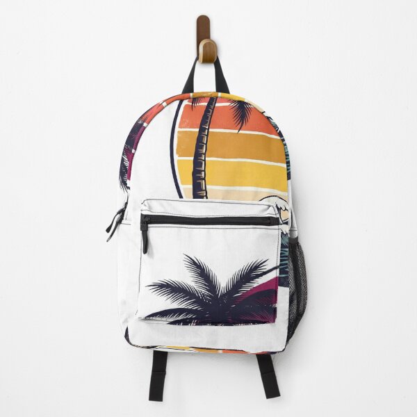 Item preview, Retro 80s Summer Sunset Palm Tree Wave designed and sold by InfiniteOrbit.