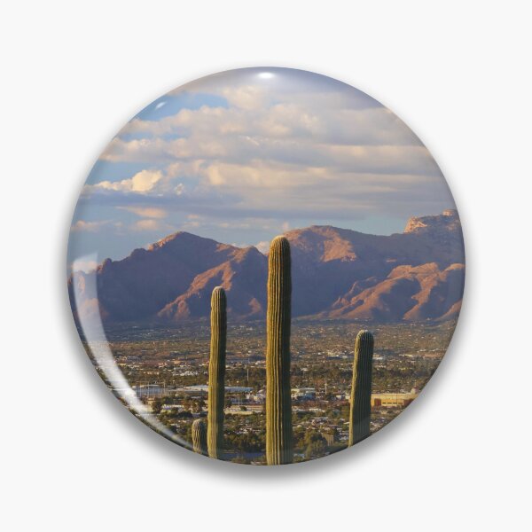 Item preview, Cactus Overlooking Mountain Range designed and sold by Phakade's Photos.