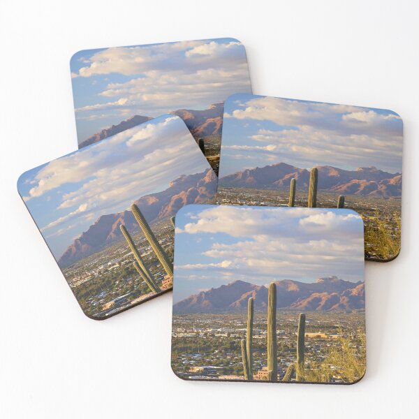 Item preview, Cactus Overlooking Mountain Range designed and sold by Phakade's Photos.