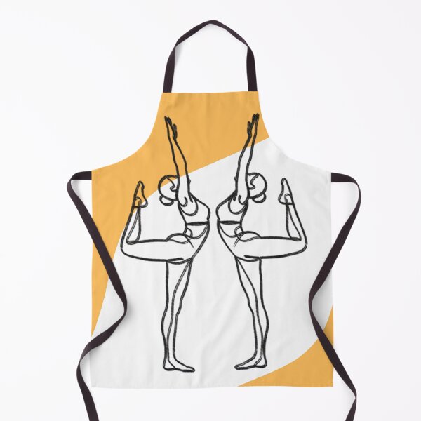 Item preview, Minimalist Yoga Line Art Abstract Female Balance Pose Illustration designed and sold by asudesign.