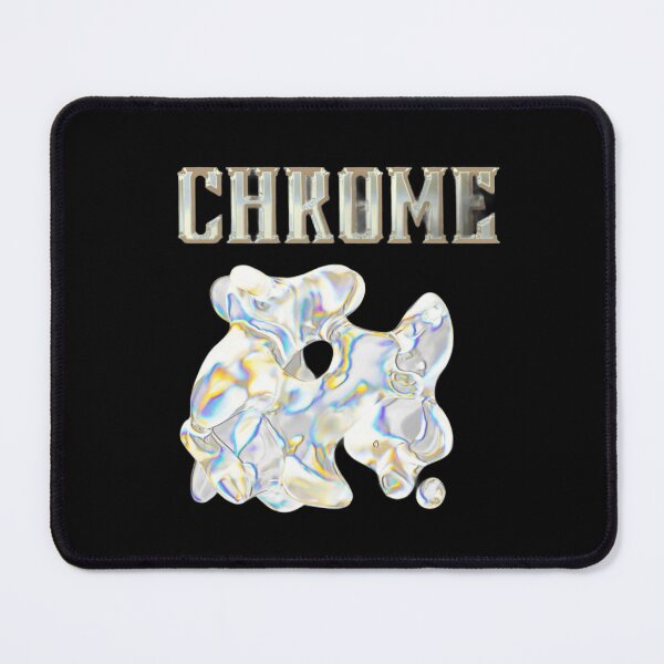 Item preview, Industrial Chrome Metallic Text Y2K Aesthetic 3D Lettering designed and sold by Rawafi Art Studio.