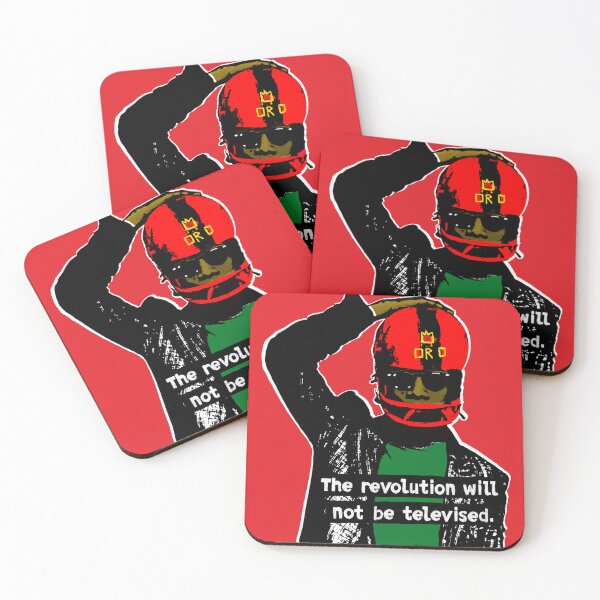 Item preview, Gil Scott Heron Graffiti Artist Portrait Tribute, Oro Gold designed and sold by FFFFt.