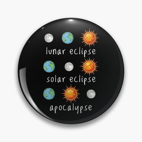 Item preview, Funny Lunar Solar Eclipse Apocalypse designed and sold by HandicraftArt.