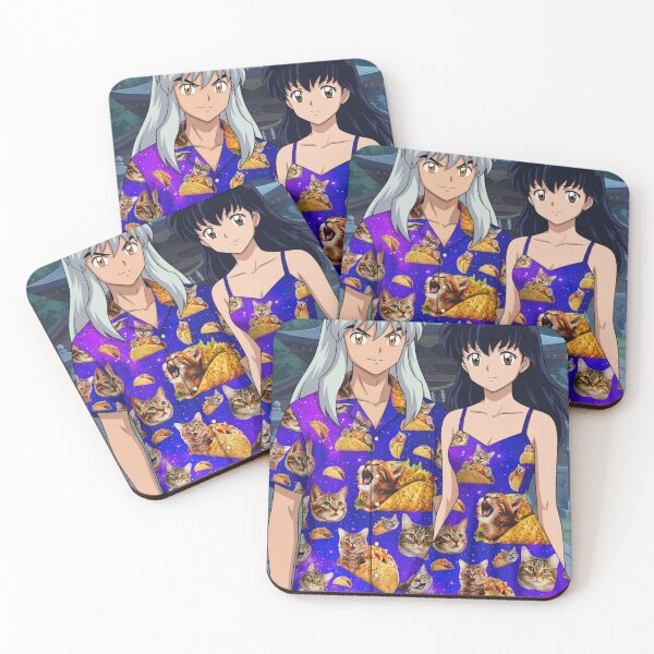 Item preview, Inuyasha and Kagome in Tacocat designed and sold by Solace Sparkles.