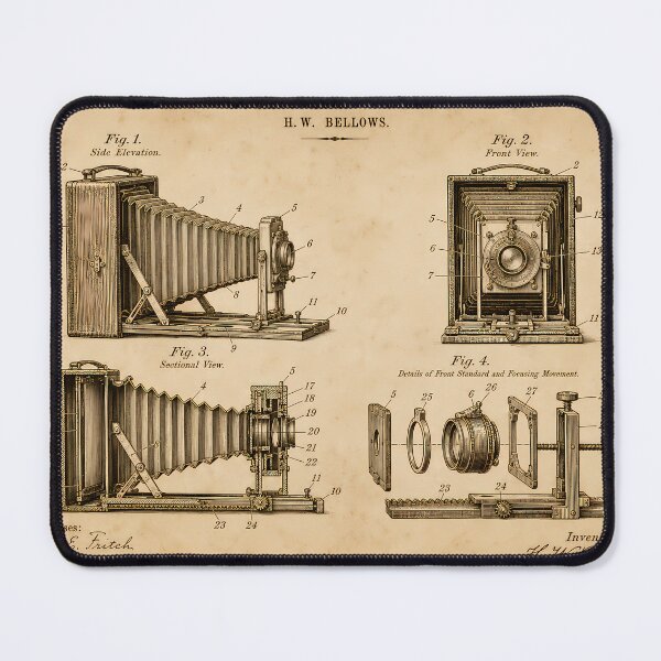 Item preview, Vintage Camera Patent Print · Vintage Technical Wall Art · Photographer Gift designed and sold by Savannah North.