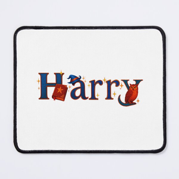 Item preview, SPELLBOUND NAMES COLLECTION – ✨ HARRY ✨ – STORYBOOK SPELLCASTER DREAMS designed and sold by WheelieGdArt.