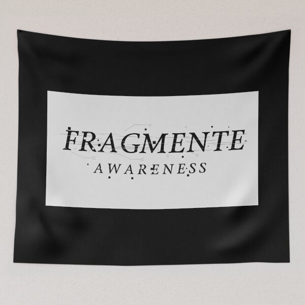 Item preview, Fragments Awareness Game Logo – Cyberpunk Glitch Typography Art designed and sold by MADBULL7.