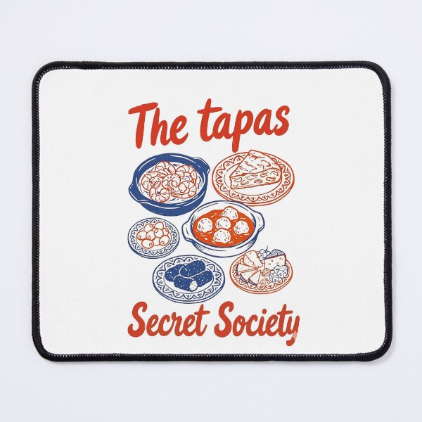 Item preview, The Tapas Secret Society designed and sold by raffrasta.