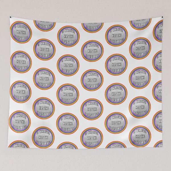 Item preview, Go whoever has the biggest balls!  designed and sold by FeralCatDad.