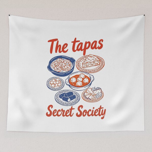 Item preview, The Tapas Secret Society designed and sold by raffrasta.