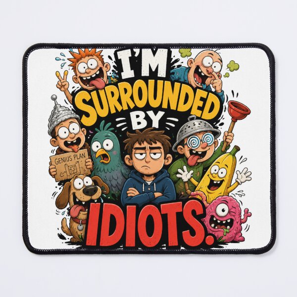 Item preview, Surrounded by Idiots designed and sold by Michelle Schmidt.