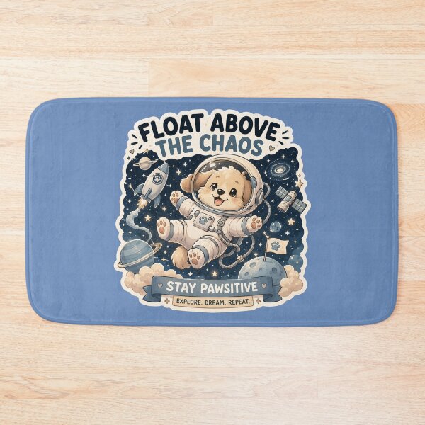 Item preview, Cute Space Dog | Floating Chibi Pastel Art designed and sold by Noxivora.