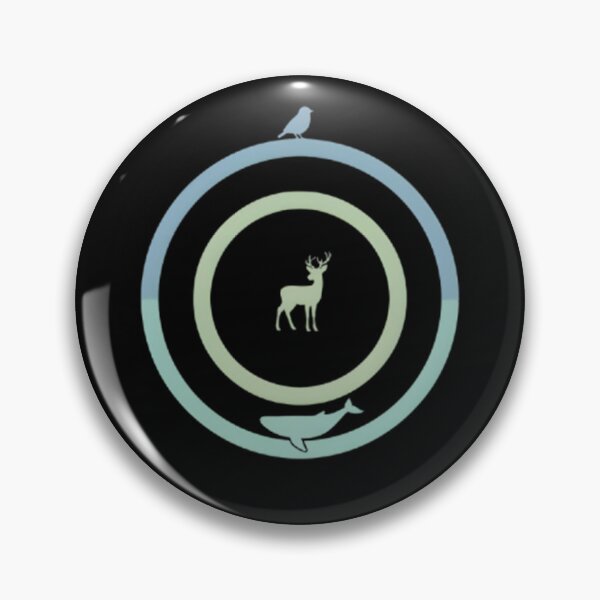 Item preview, Minimalist Wildlife Circle – Sustainable Living Nature Design designed and sold by BriyaSol.