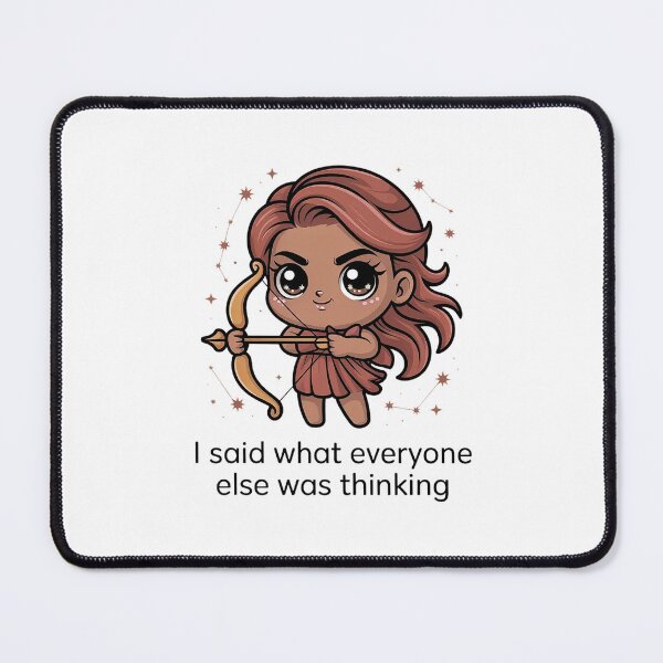 Item preview, Funny Sagittarius Zodiac Shirt – I Said What Everyone Else Was Thinking designed and sold by Cool-cat-art.