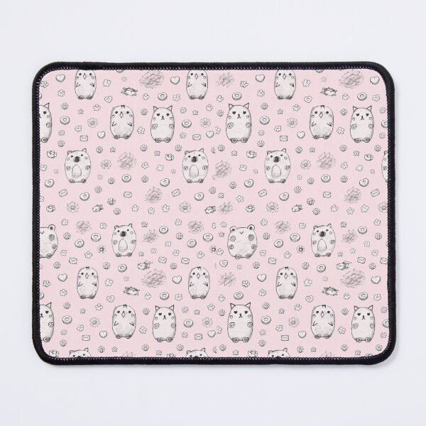 Item preview, Pale pink doodle pattern designed and sold by Casperblox by the Markus Boys.