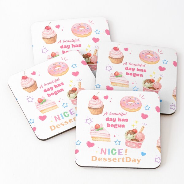 Item preview, Cute Dessert Day Watercolor T-Shirt | Kawaii Sweet Treats designed and sold by Verycutethings.