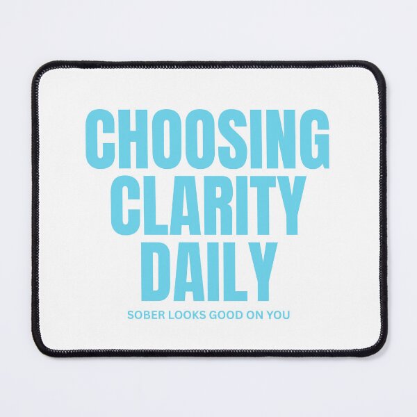 Item preview, Copy of Choosing Clarity Daily Sober Living designed and sold by zeroproofclub.