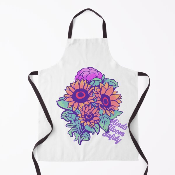 Item preview, Minds Bloom Freely Sunflower Brain designed and sold by HumorInHues.