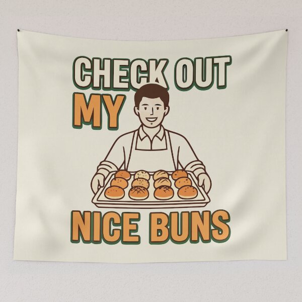 Item preview, Check Out My Nice Buns designed and sold by Amir Faysal.