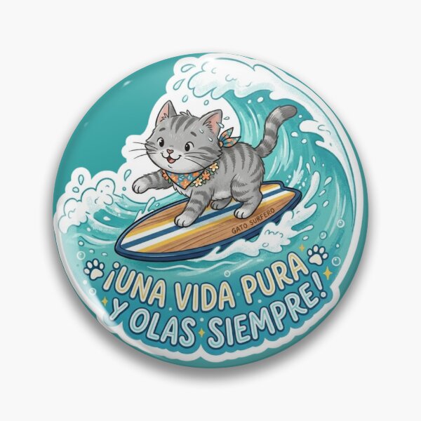 Item preview, ?? Cat Surf Mode: activated designed and sold by Opps-diseño.