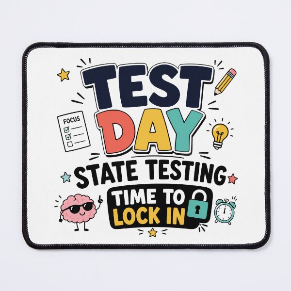 Item preview, Test Day State Testing Lock In Design designed and sold by madebysiwa.