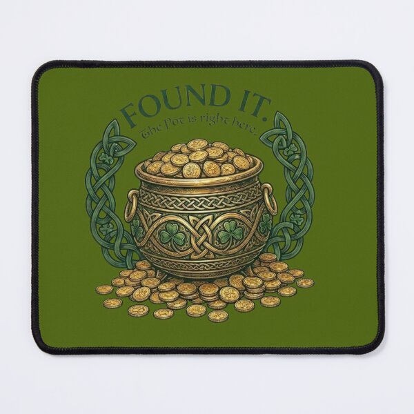 Item preview, Found It Pot of Gold St Patricks designed and sold by ZENVIRART.