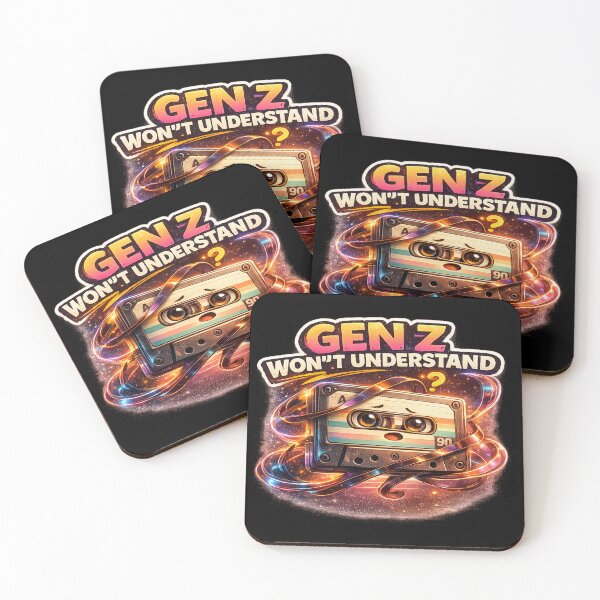 Item preview, Gen Z Won’t Understand – Retro Cassette 90s Nostalgia Funny Design designed and sold by MartBook.