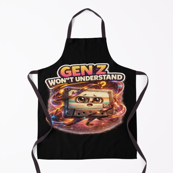 Item preview, Gen Z Won’t Understand – Retro Cassette 90s Nostalgia Funny Design designed and sold by MartBook.