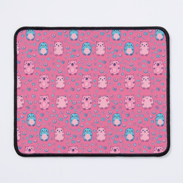 Item preview, Pink and blue doodles pattern  designed and sold by Casperblox by the Markus Boys.