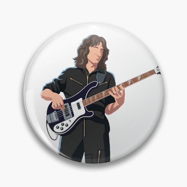 Item preview, Geddy Lee of Rush on Signals Tour designed and sold by ljns.