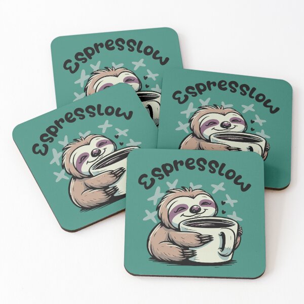 Item preview, Espresslow Cute Sloth Coffee Lover Cozy Design designed and sold by Sachie's Studio.