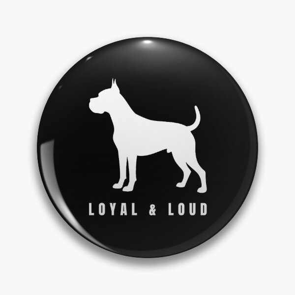 Item preview, Minimalist Boxer Line Art Dog (For Dark Apparel) designed and sold by TailPrints.