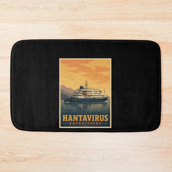 Item preview, Hantavirus Expeditions Vintage Cruise Poster designed and sold by elderberry.