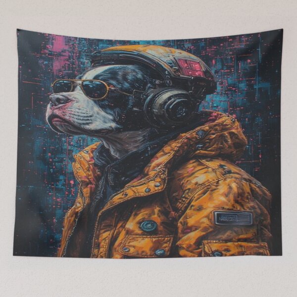 Item preview, Cyberpunk Woof designed and sold by BlackSheeper.