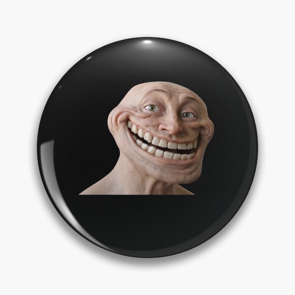 Item preview, Viral Realistic Troll Face Grin Meme Funny Internet designed and sold by elderberry.