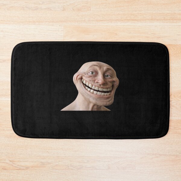 Item preview, Viral Realistic Troll Face Grin Meme Funny Internet designed and sold by elderberry.
