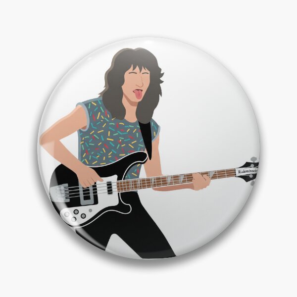 Item preview, Geddy Lee of Rush on Signals Tour designed and sold by ljns.