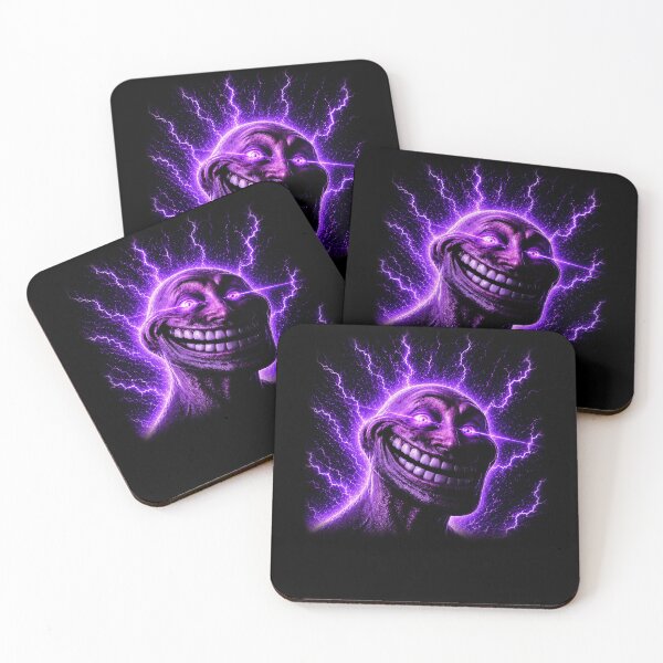 Item preview, Laser Eyes Realistic Troll Face Meme Funny designed and sold by elderberry.