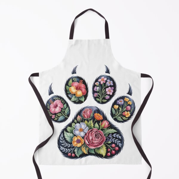 Item preview, Floral Animal Paw Print designed and sold by jkrphoto.
