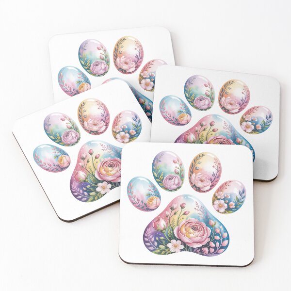 Item preview, Floral Paw Print  designed and sold by jkrphoto.