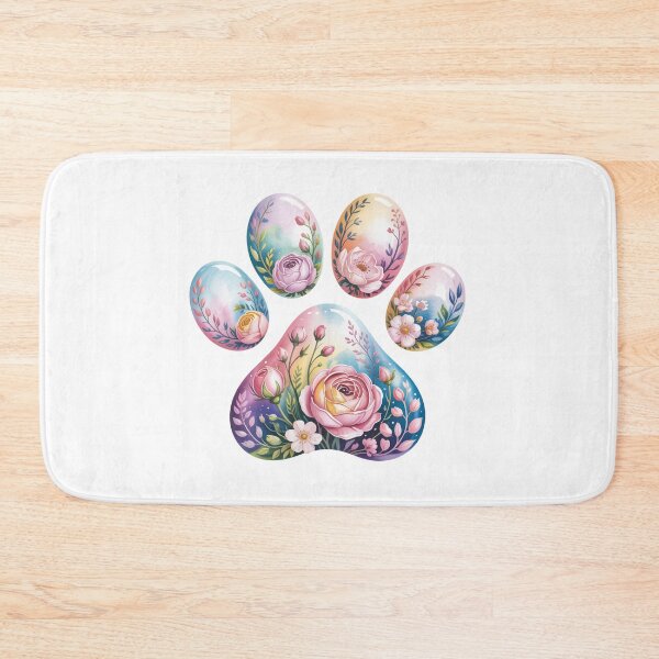Item preview, Floral Paw Print  designed and sold by jkrphoto.