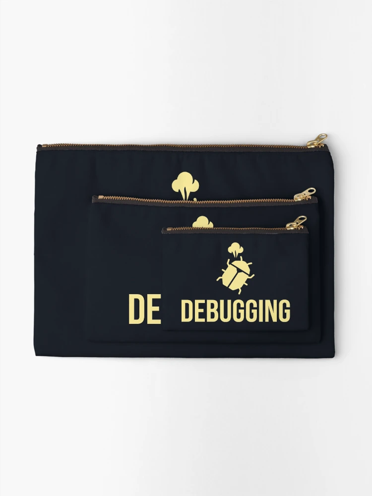 Thumbnail 2 of 4, Zipper Pouch, Debugging designed and sold by Amir Faysal.