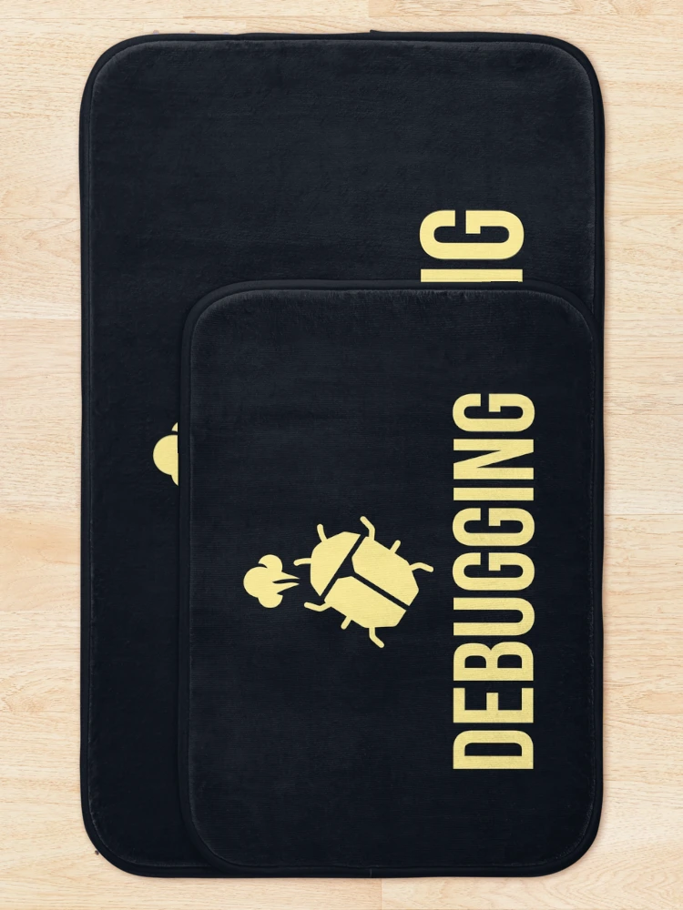 Thumbnail 5 of 6, Bath Mat, Debugging designed and sold by Amir Faysal.